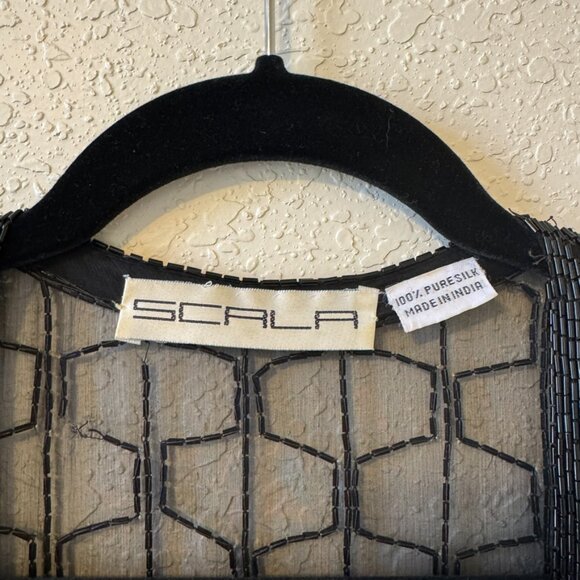 Vintage Scala Beaded Jacket - Picture 4 of 12